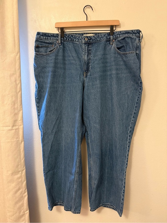 Abercrombie & Fitch Denim - Abercrombie & Fitch Curve Love High Rise Loose Jeans
